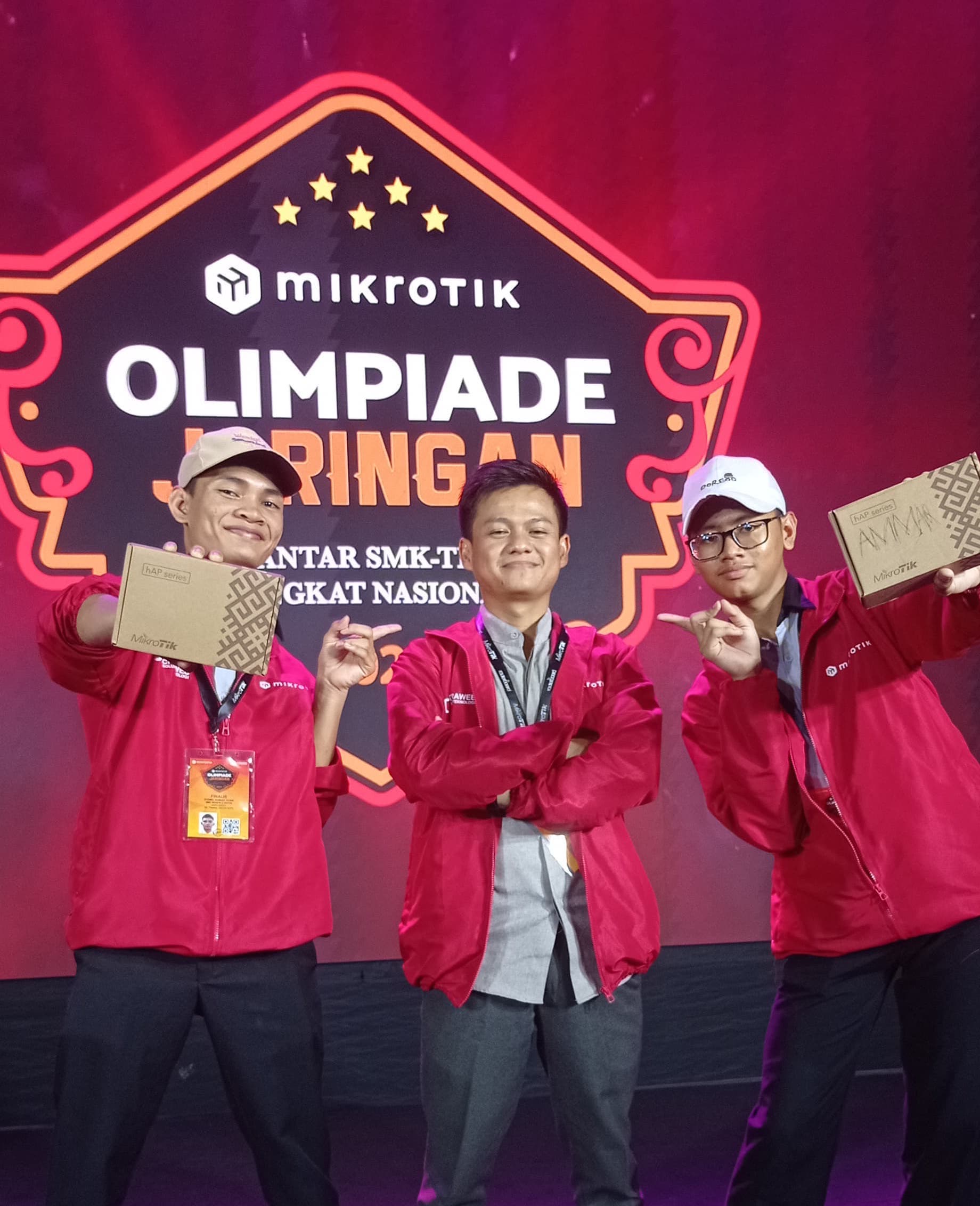 Finalist Olimpiade Jaringan Mikrotik 2023